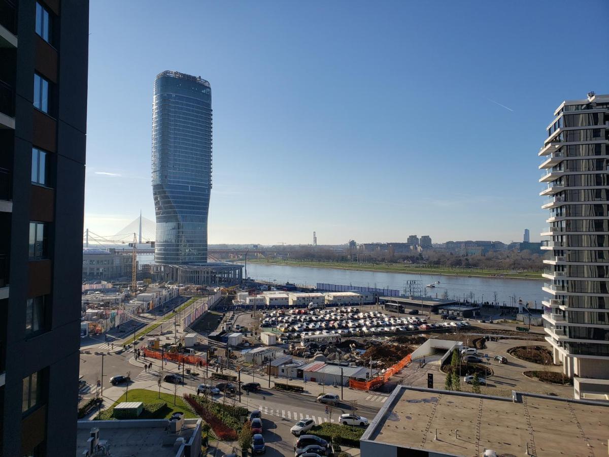 B-G Waterfront Apartment Belgrad Exterior foto
