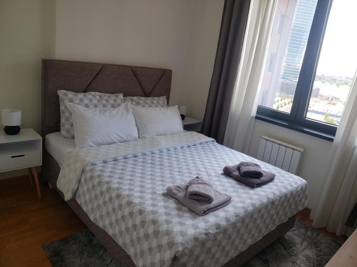 B-G Waterfront Apartment Belgrad Exterior foto